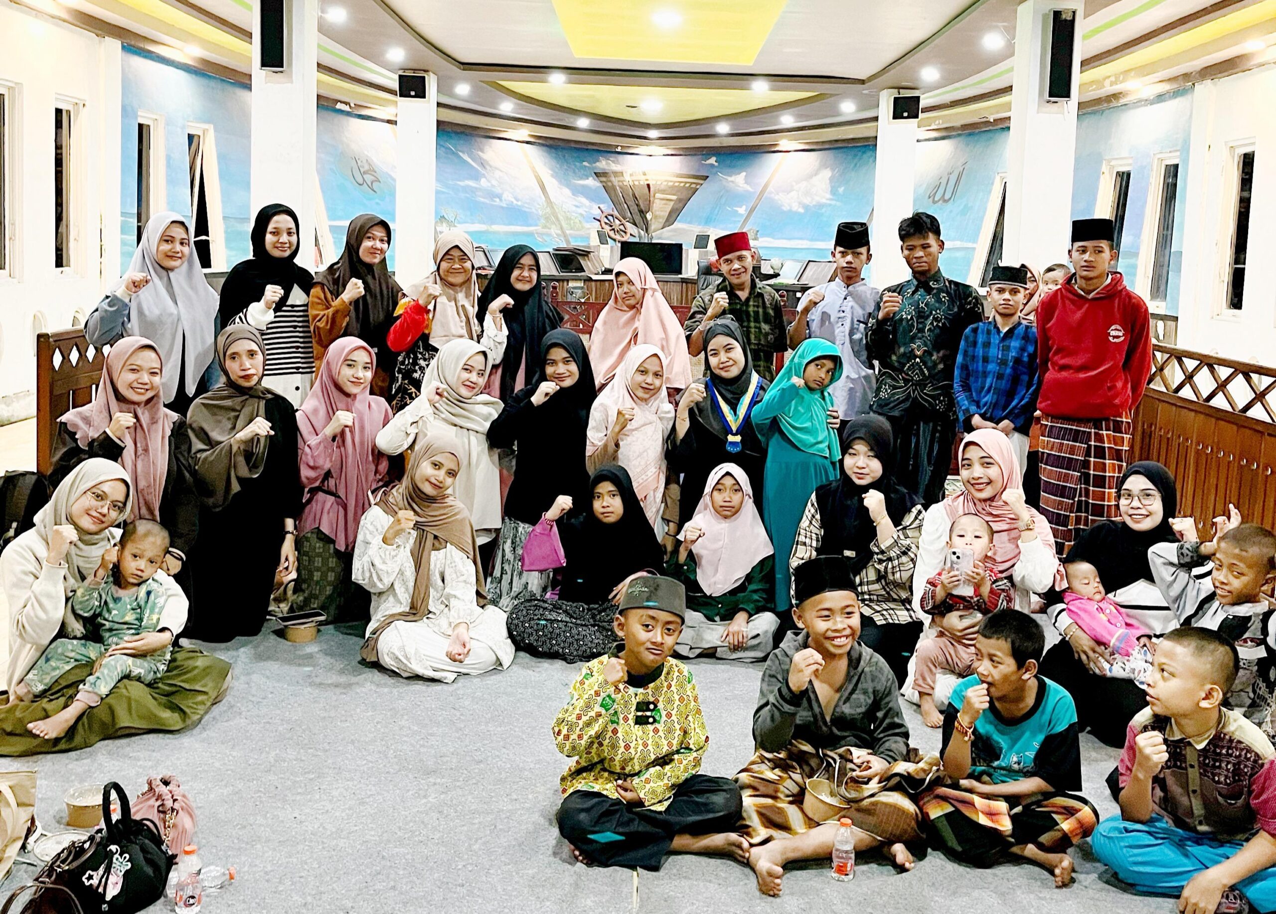 Peringati International Women’s Day, KOPRI PC PMII Mojokerto Berbagi Kebahagiaan di Panti Doa Yatim Sejahtera