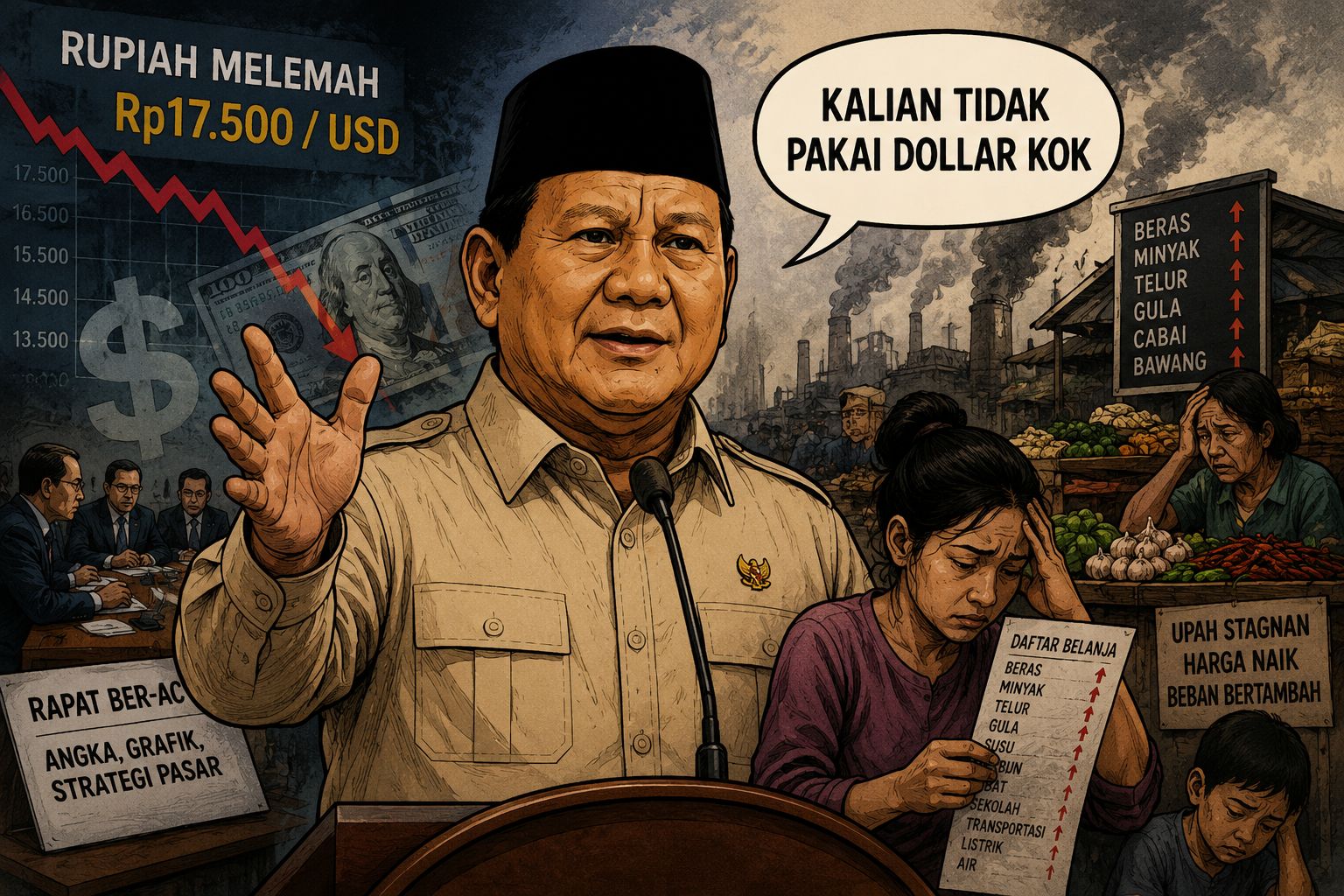 Kalau Dollar Katanya Jauh dari Rakyat, Kenapa Perempuan Mendapat Beban Berat?