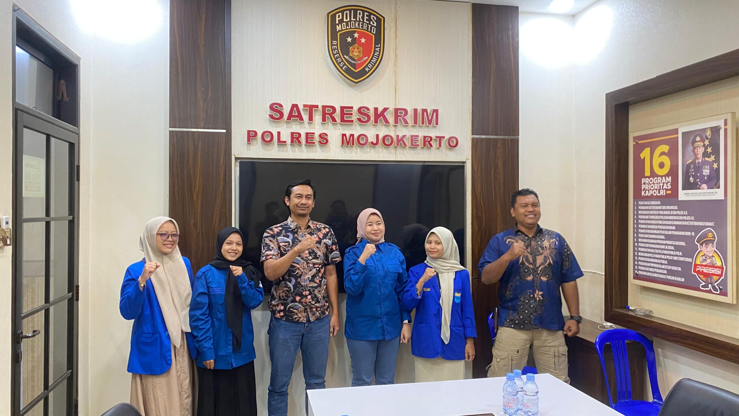 KOPRI PC PMII Mojokerto Audiensi dengan Unit PPA Polres Kabupaten Mojokerto, Perkuat Sinergi Pencegahan Kekerasan terhadap Perempuan dan Anak