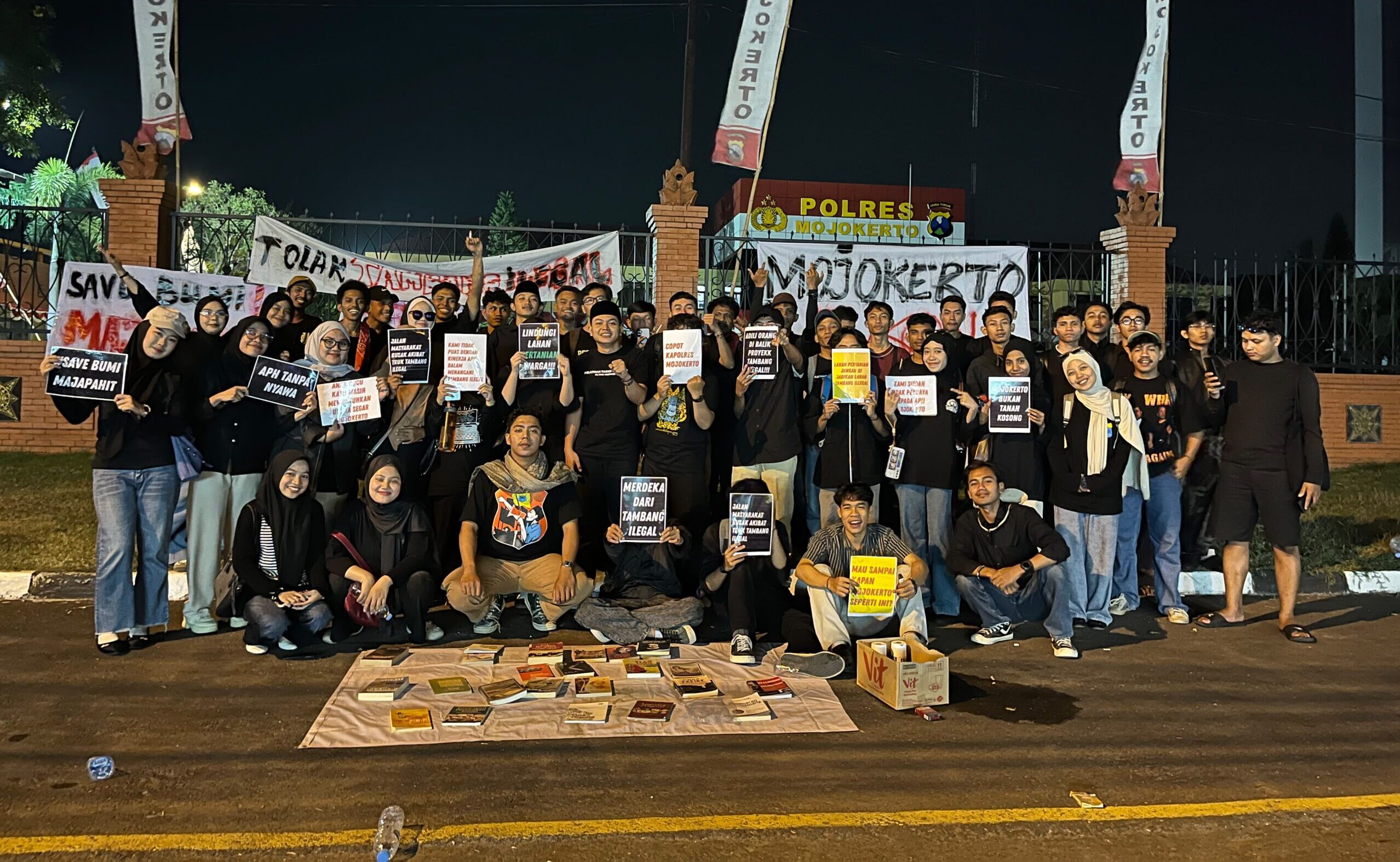 PC PMII Mojokerto Gelar Aksi Kamisan di bulan kemerdekaan