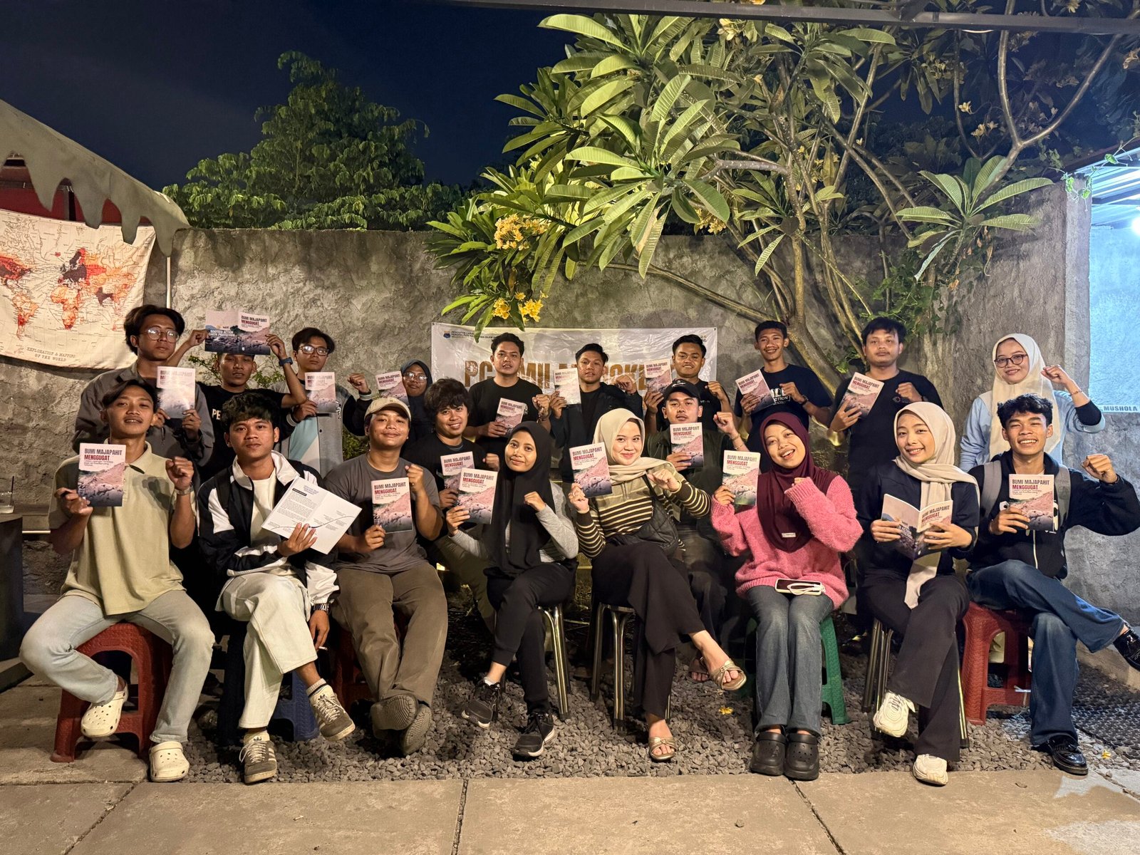 PC PMII Mojokerto Gelar Diseminasi Buku Majapahit Menggugat